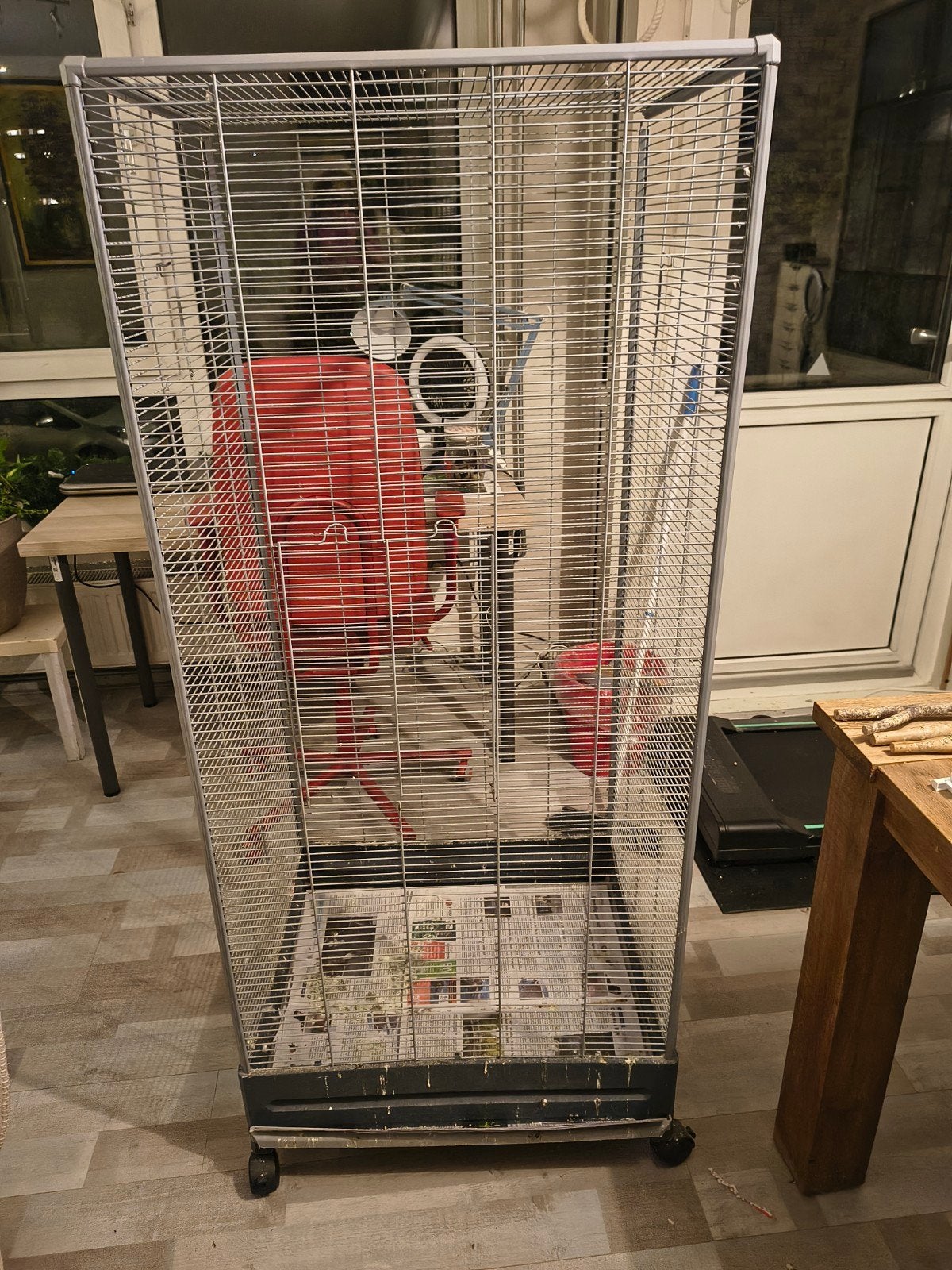 kamer volière., Ophalen, Gebruikt, Aluminium, Volière