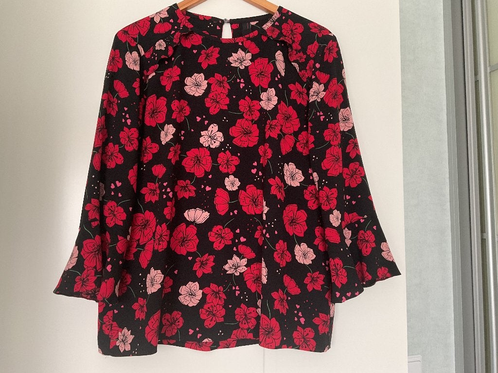 Blouse marc cain maat 5, Marccain, Ophalen of Verzenden, Zo goed als nieuw, Maat 42/44 (L)