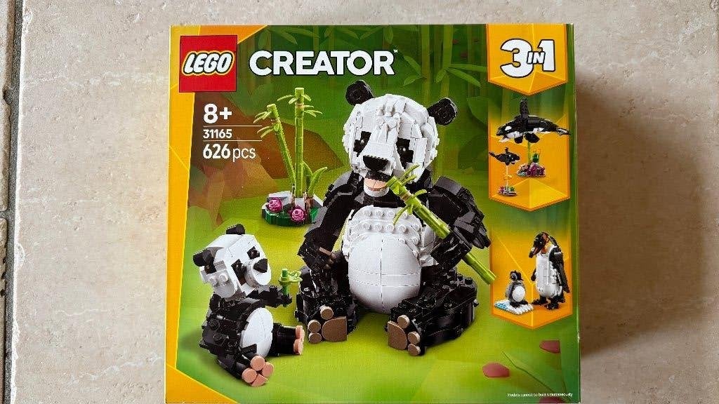 Lego 31165 Wilde dieren Pandafamilie 3-1 NIEUW, Lego, Nieuw, Ophalen of Verzenden, Compleet