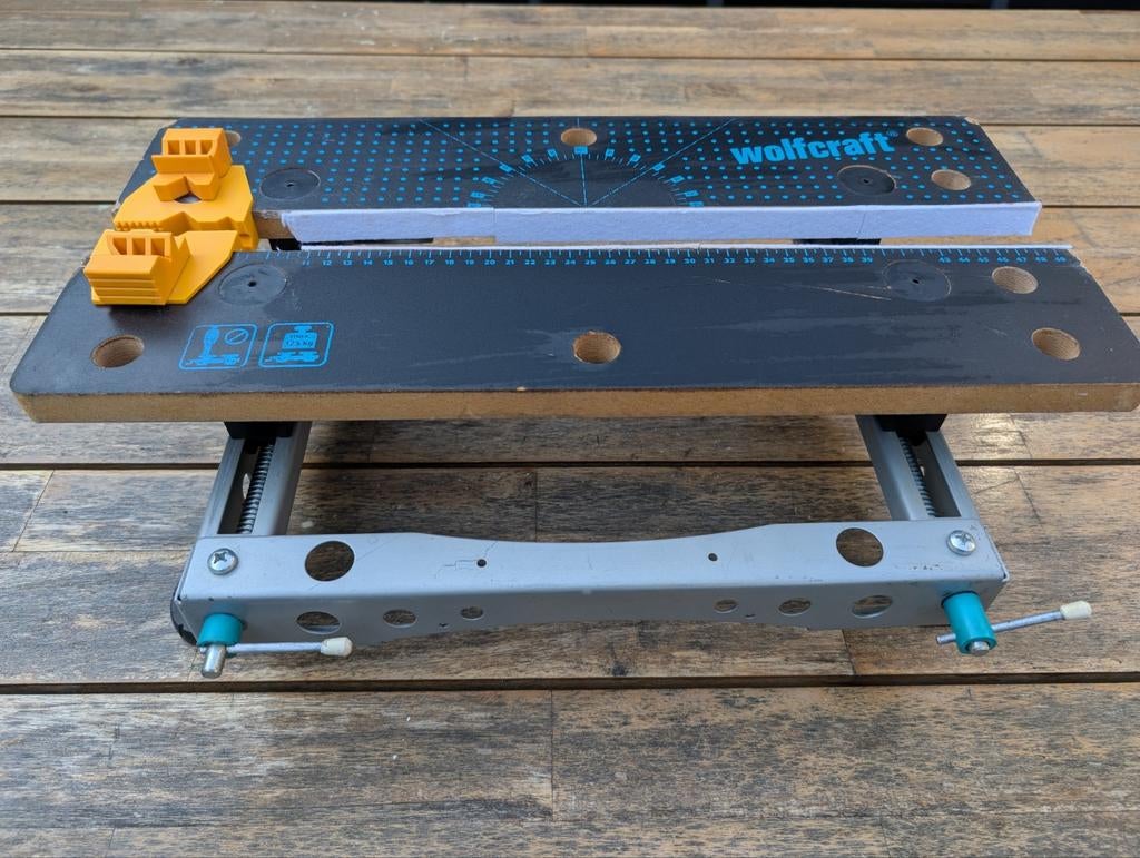 Wolfcraft Master 200 Werkbank / Spantafel - Inklapbaar, Doe-het-zelf en Verbouw, Werkbanken, Ophalen, Inklapbaar