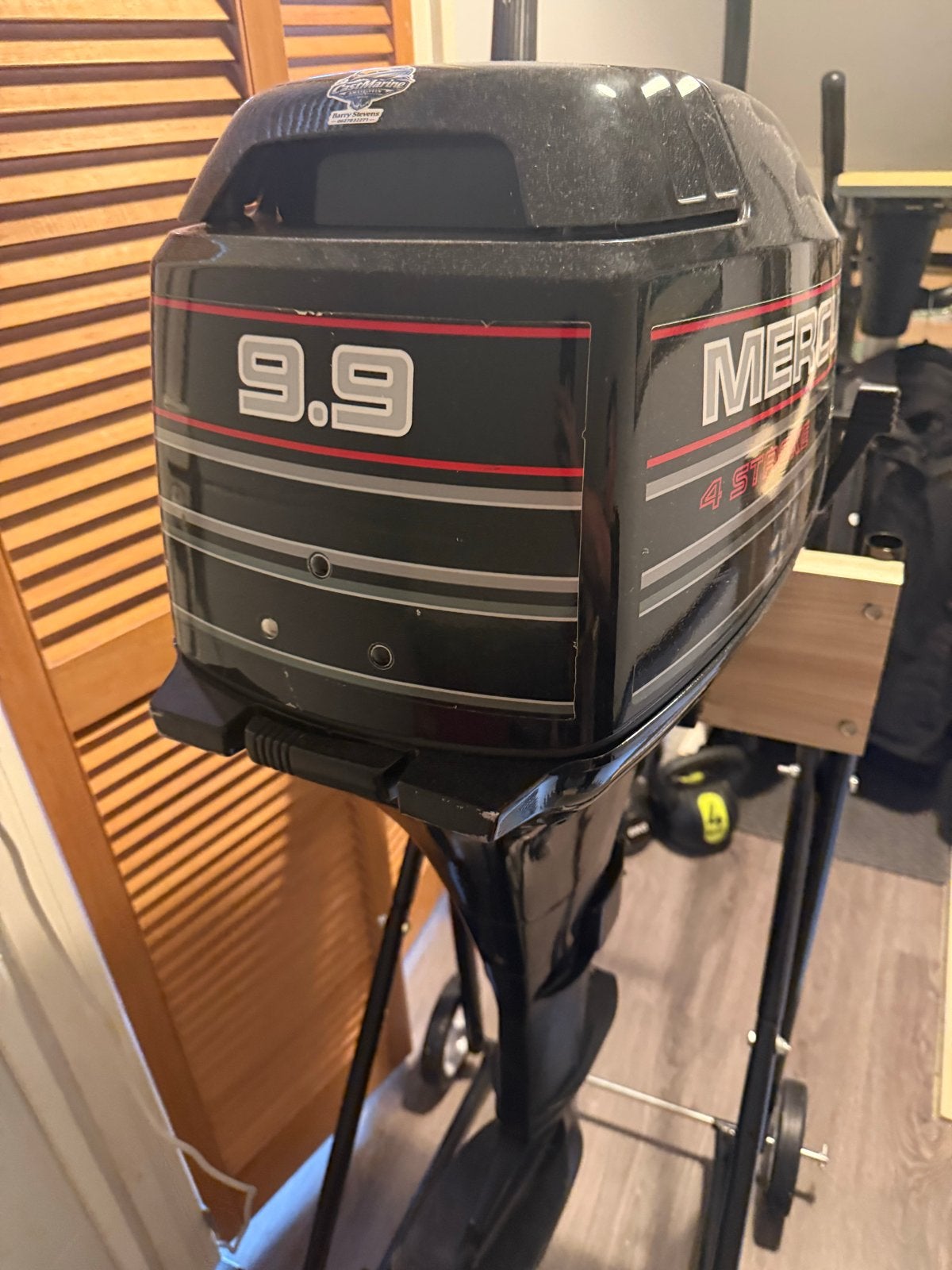 Mercury 9.9 pk 4-takt langstaart buitenboordmotor, Watersport en Boten, Buiten- en Binnenboordmotoren, Ophalen, 5 tot 10 pk, Viertaktmotor