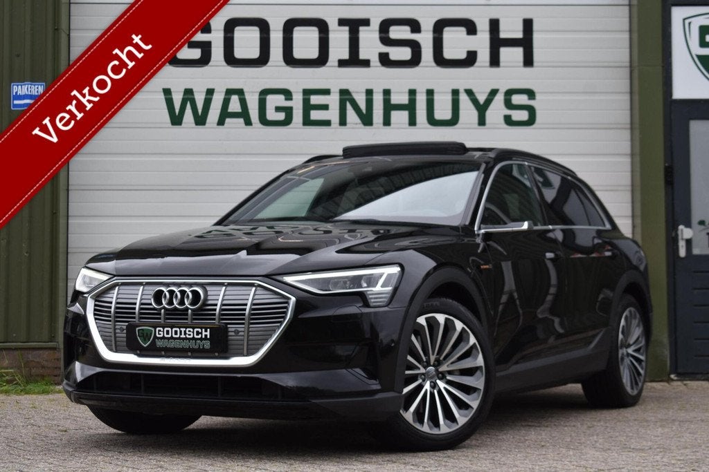 Audi e-tron e-tron 55 quattro advanced 95 kWh | Pano | Digit, Auto's, Audi, Automaat, 131 €/maand, 1800 kg, Met garantie (alle)