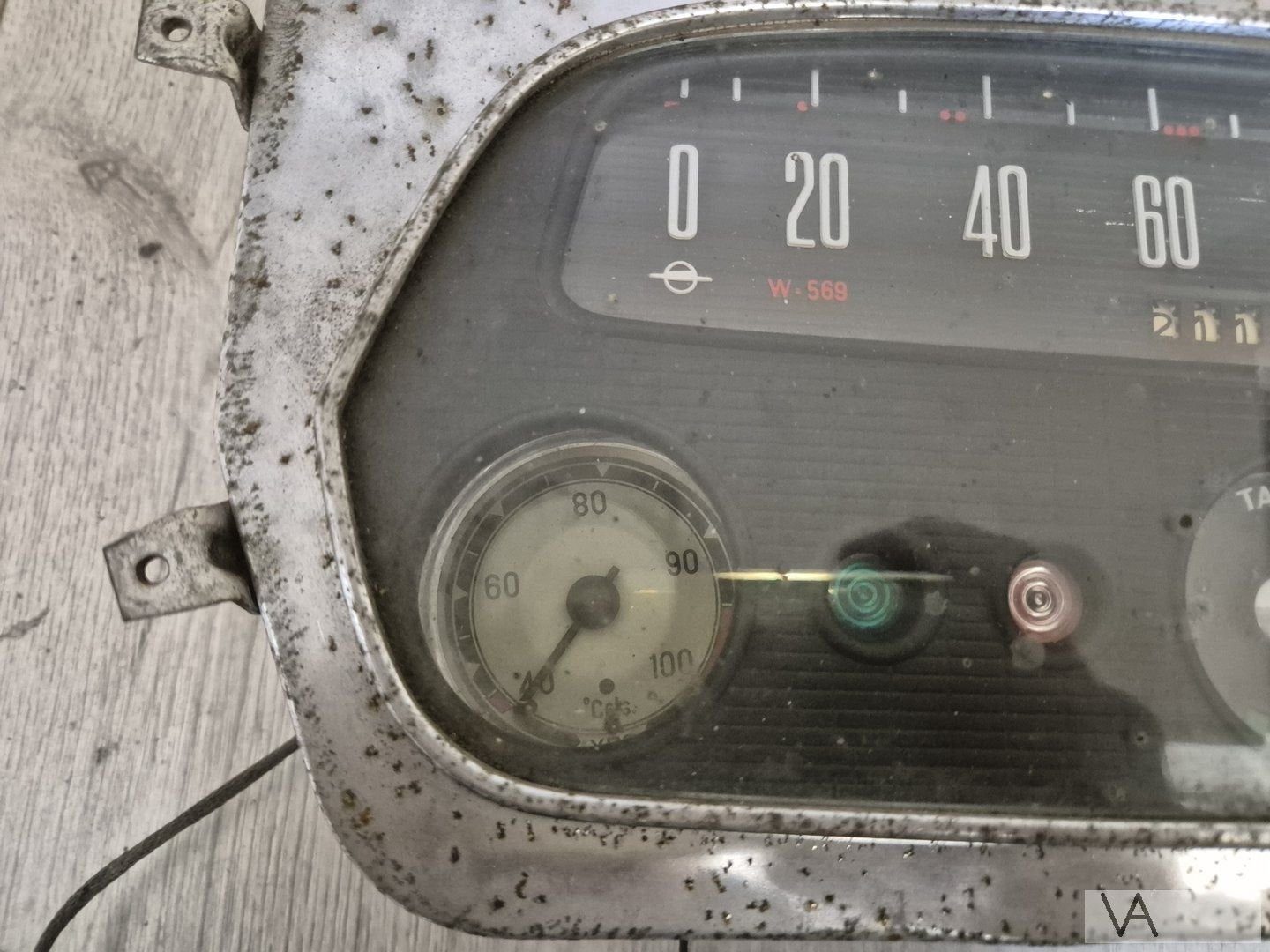 Opel Blitz busje tellerklok cockpit temperatuur W569 €100, Gebruikt, -, -, Opel