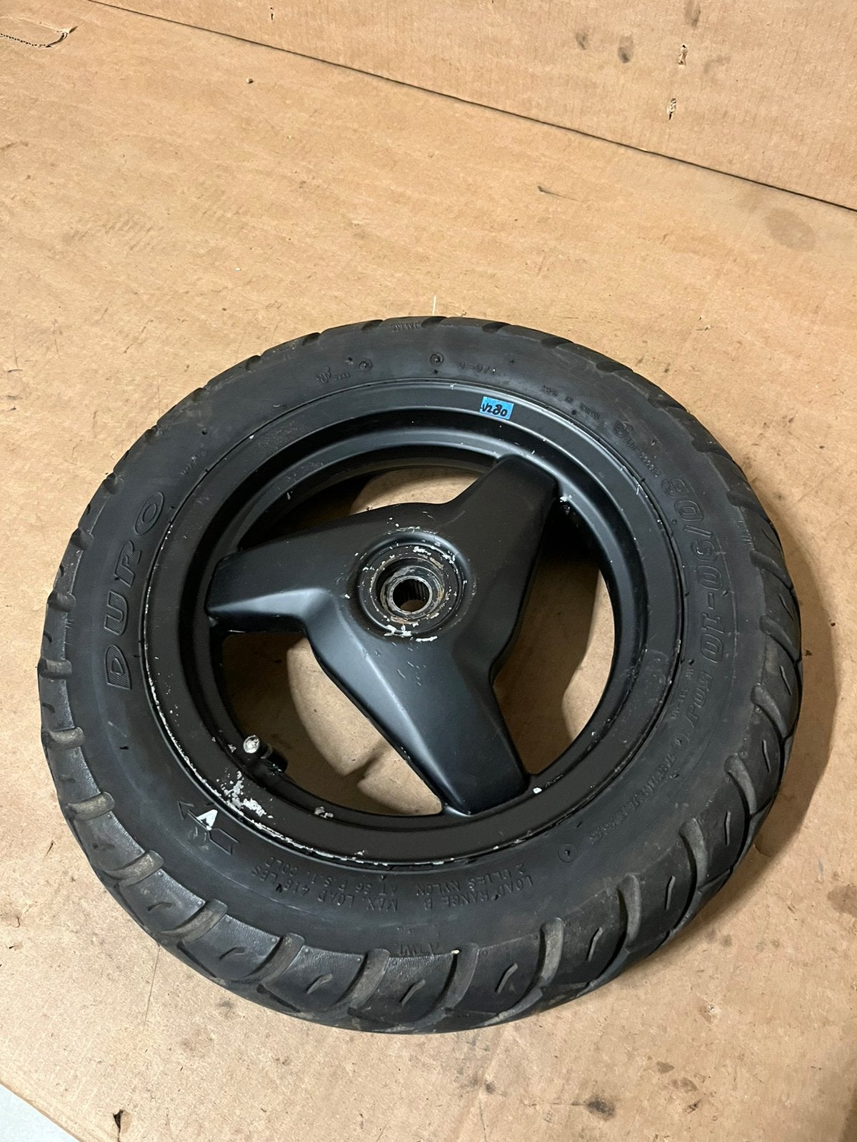 Zip type 1 achtervelg achter band, Verzenden, A, A, A