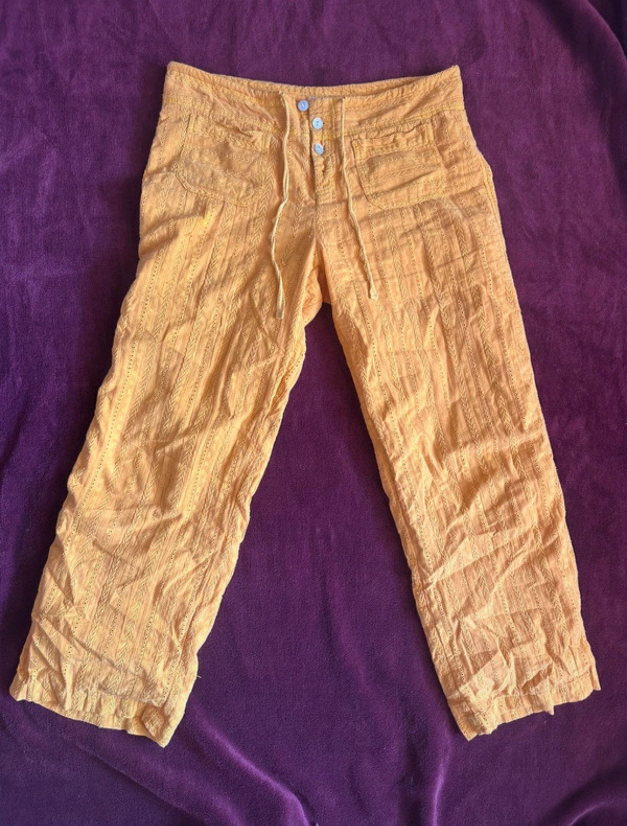 Gele broek, Kleding | Dames, Broeken en Pantalons, Maat 38/40 (M), Geel, Ophalen of Verzenden, Lang