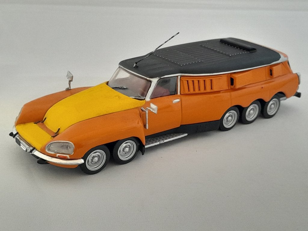Citroën/Michelin Mille Pattes bandentestwagen 1:43 van Norev, Ophalen of Verzenden, Zo goed als nieuw, Auto, Norev