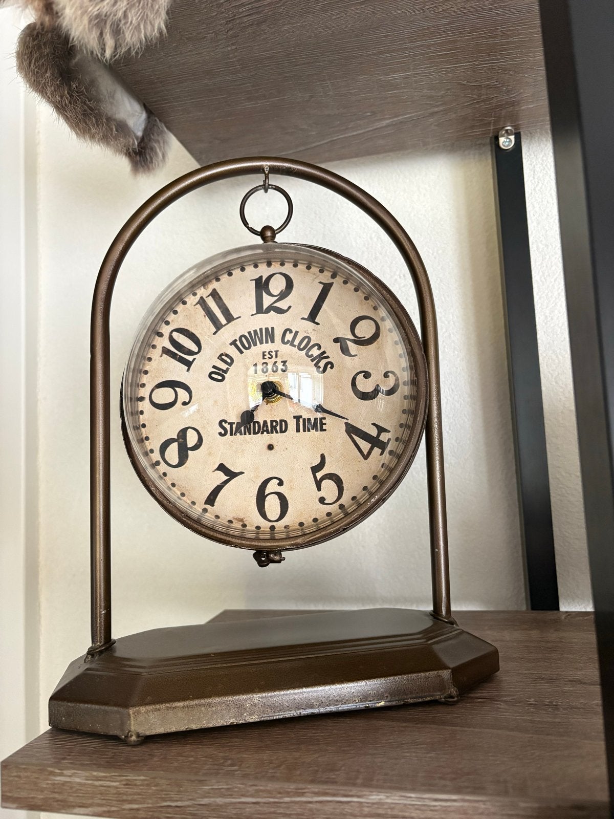 Decoratieve tafelklok 'Old Town Clocks', Ophalen