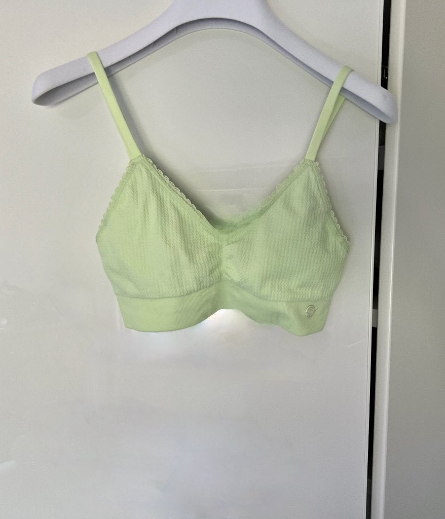 Nieuw: comfortabel zachtgroen stretch BH topje; mt 36/38, Censored, Ophalen of Verzenden, Groen, BH