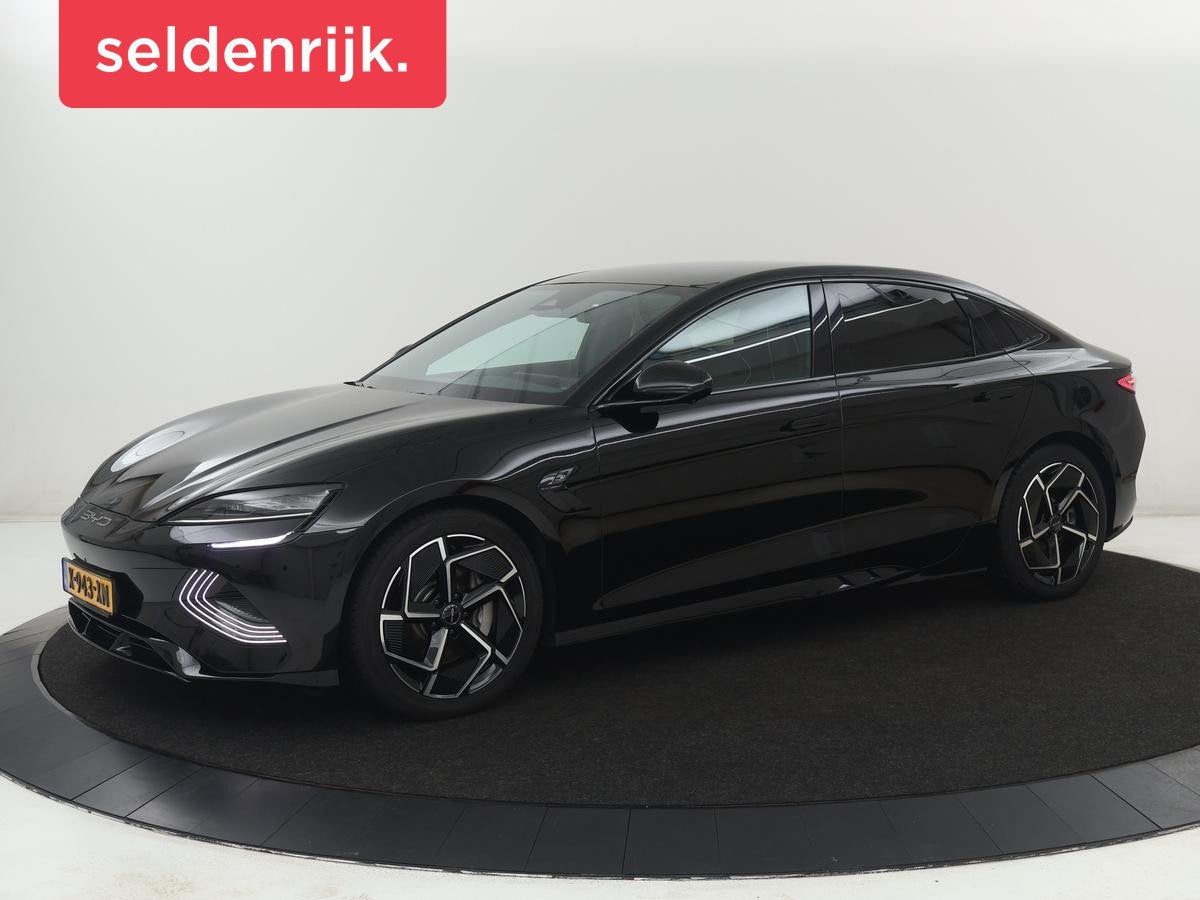 BYD SEAL Design RWD 82.5 kW | SOH 95,9% | Panoramadak | Stoe, Auto's, BYD, Automaat, Achterwielaandrijving, Gebruikt, Zwart