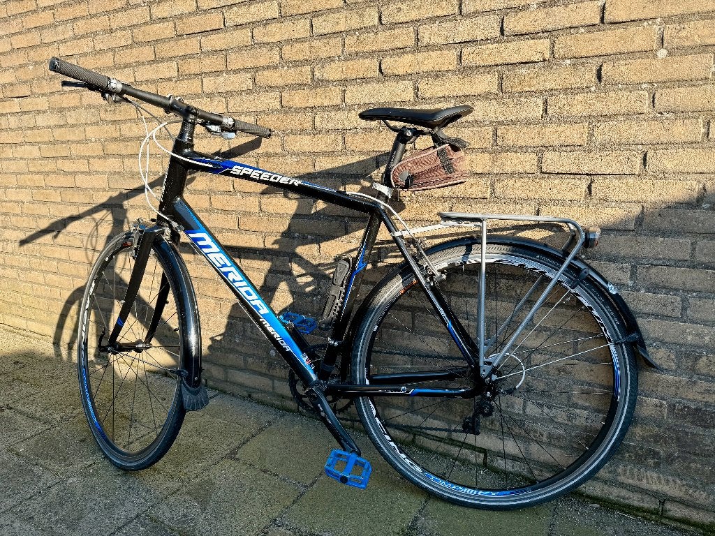 Merida Speeder (Frame 56), Gebruikt, 26 inch, 10 tot 15 versnellingen, Velgrem