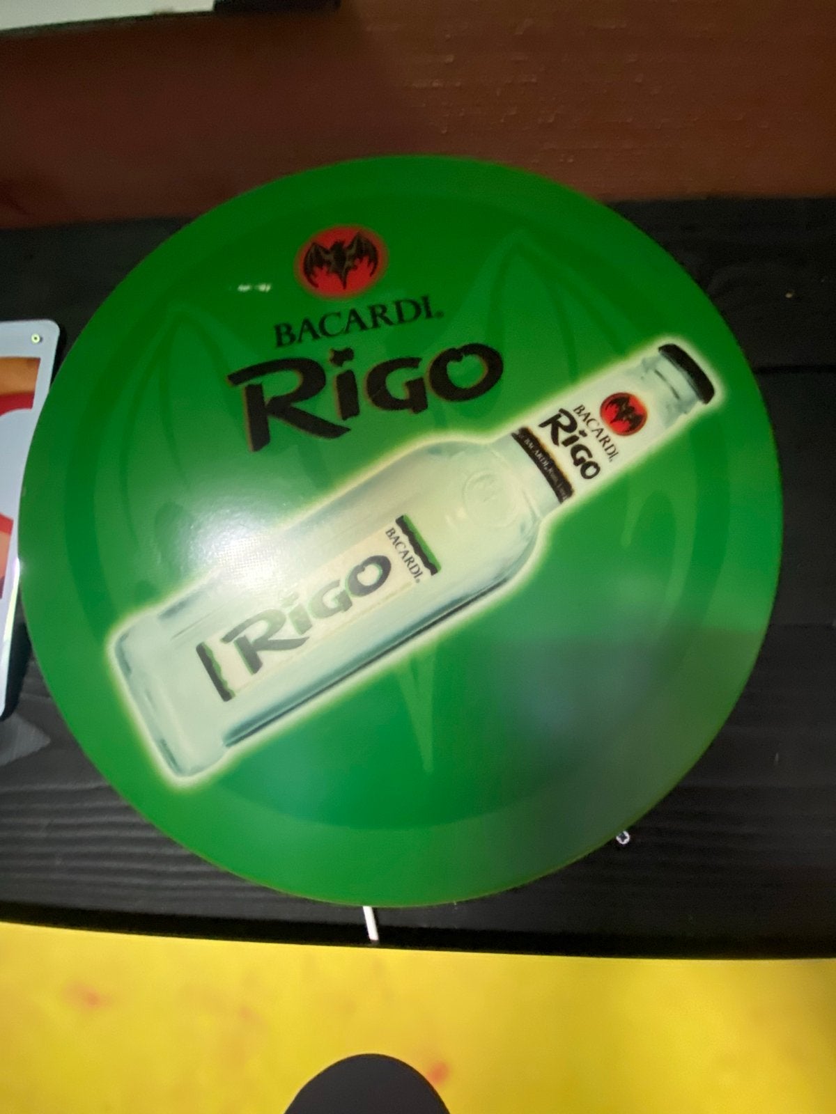 Bacardi Rigo lichtbak - Unieke reclameverlichting, Ophalen of Verzenden, Gebruikt, Lichtbak of (neon) lamp