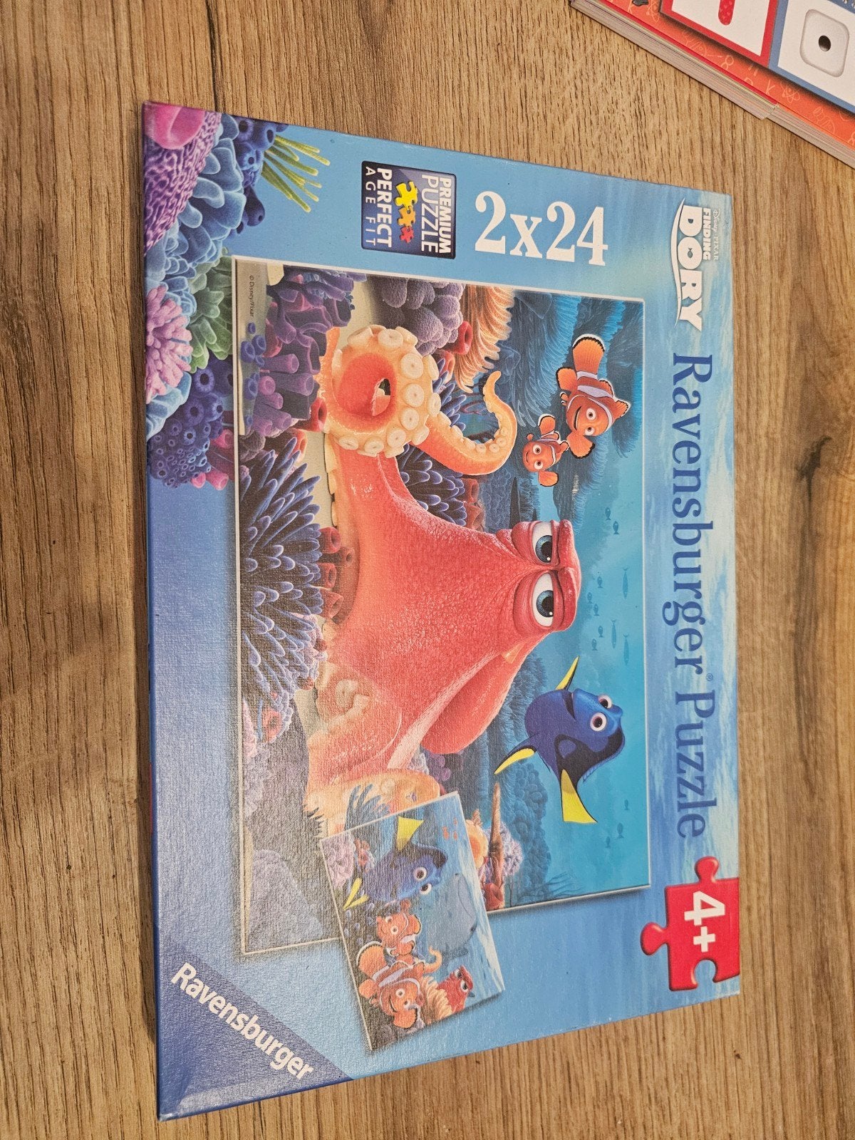 Ravensburger Finding Dory Puzzel 2x24 stukjes, Kinderen en Baby's, Speelgoed | Kinderpuzzels, Ophalen of Verzenden