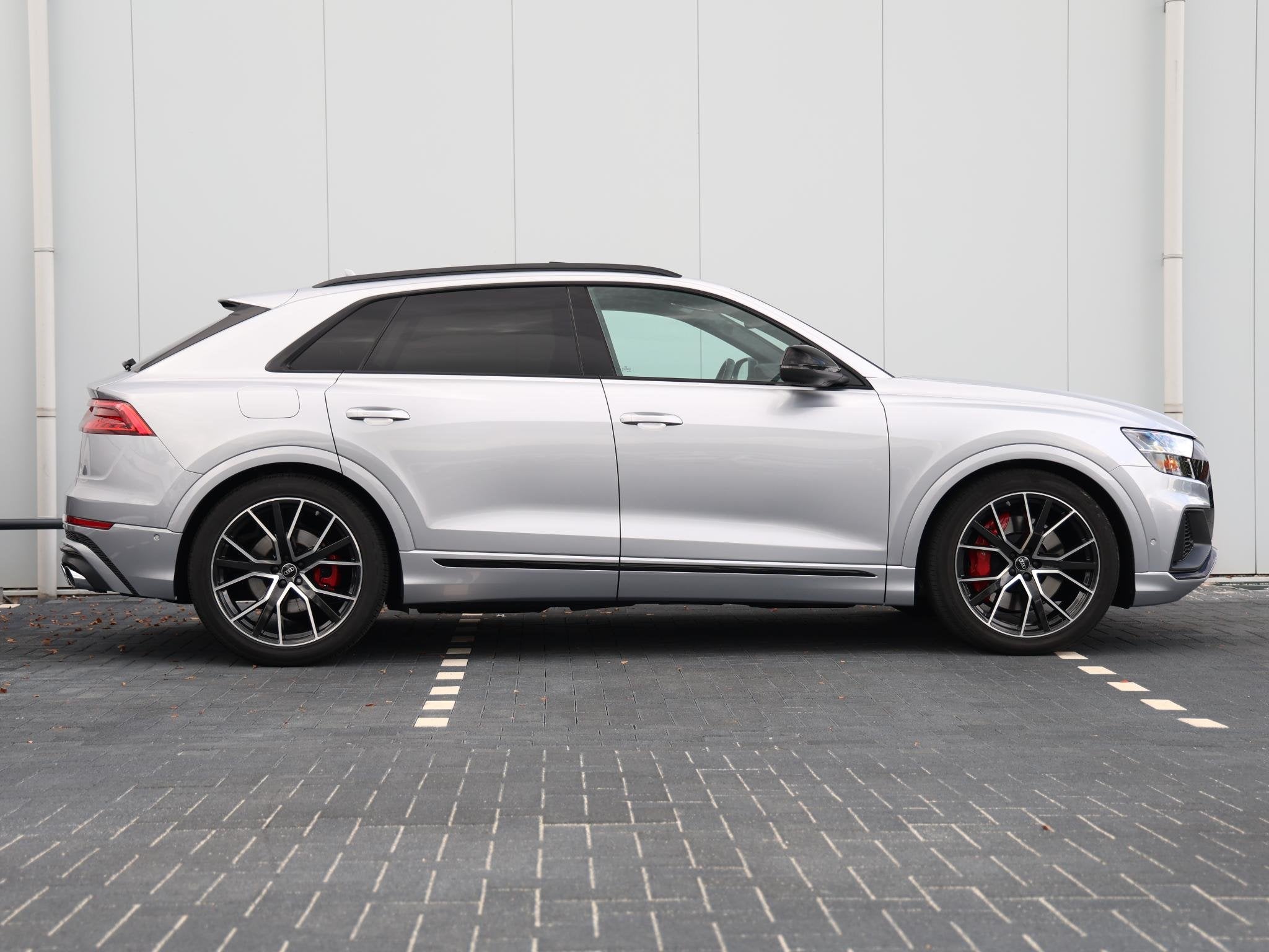 Audi SQ8 4.0 TFSI quattro 507pk | Panoramadak | Stoelmassage, Auto's, Automaat, Gebruikt, 507 pk, Leder