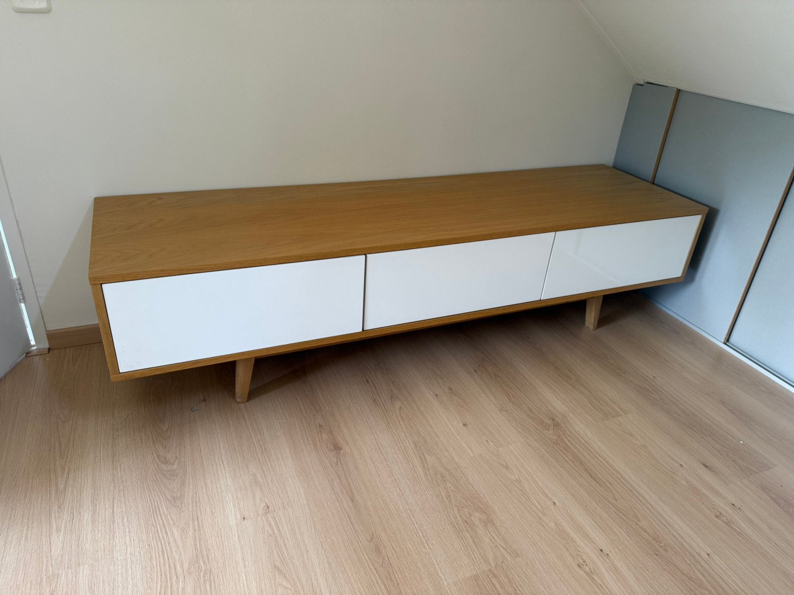 ZEN Lifestyle tv kast 180cm breed, Ophalen, 150 tot 200 cm, Zo goed als nieuw, Minder dan 100 cm