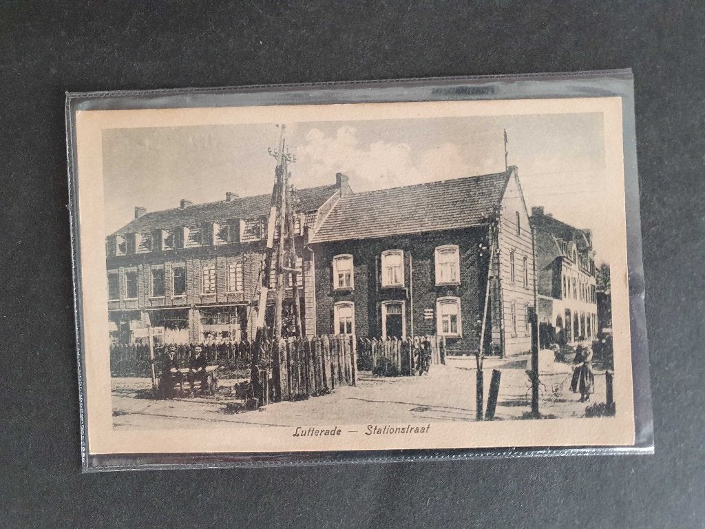 Ansicht collectie LUTTERADE (7x) mijn Maurits Stationsstraat, Ophalen of Verzenden, Voor 1920, Limburg