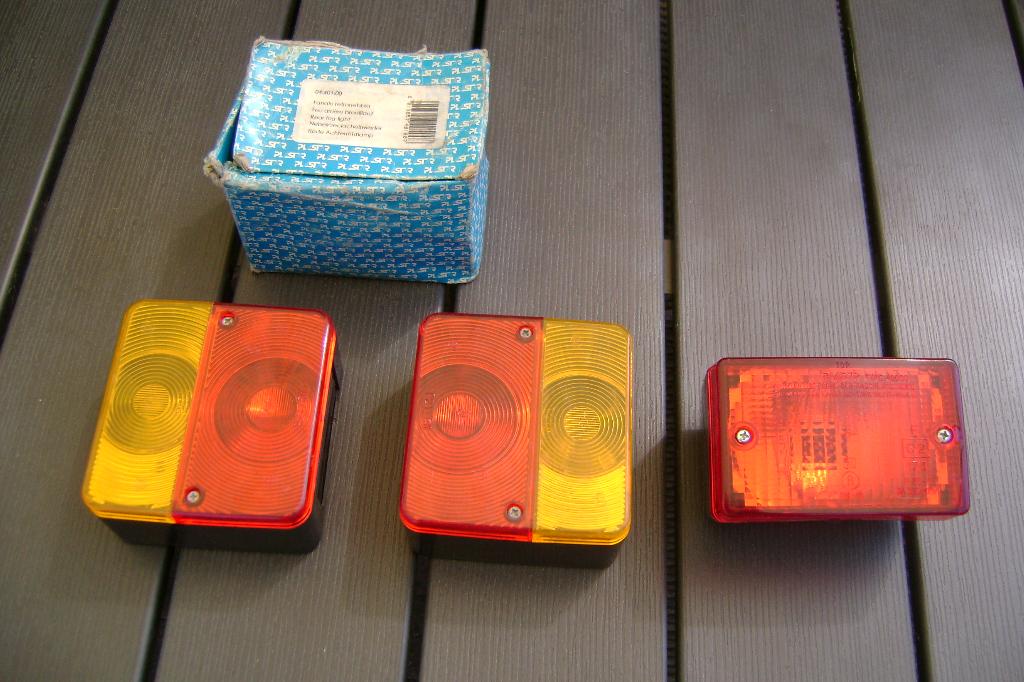 Aanhanger - verlichting, Ophalen, Nieuw