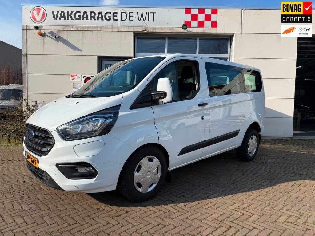 Ford TRANSIT CUSTOM 320 1.0 EcoBoost L1H1 PHEV Trend 9 pers, Auto's, Ford, Gebruikt, Plug-in hybride, Bedrijf, 9 stoelen