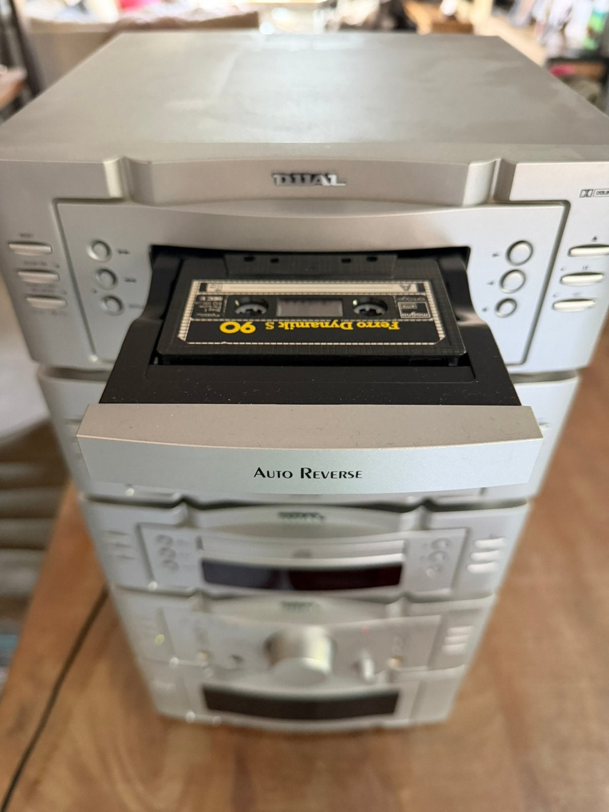 Foto 12 van Dual stereo installatie losse componenten midi zilver