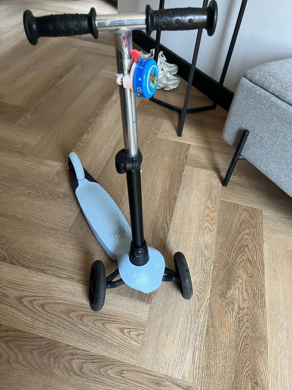 Oxelo B1 Kinderstep met 3 wielen - Lichtblauw, Fietsen en Brommers, Steps, Ophalen, Gebruikt, Gewone step