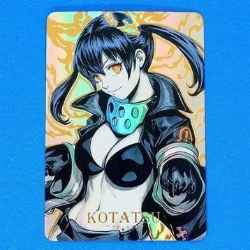 Fire Force Tamaki Kotatsu Rainbow Holo Trading Card, Verzenden, Kuifje, Nieuw, Beeldje of Figuurtje