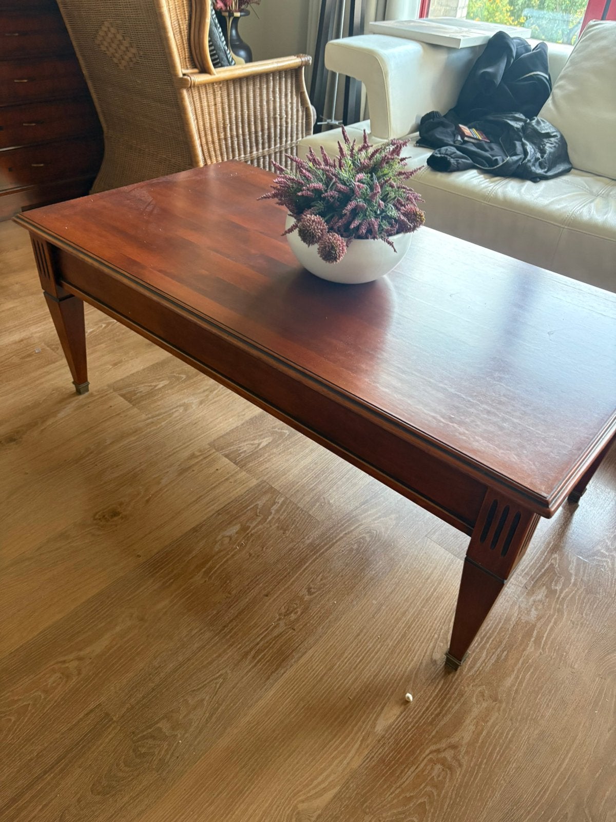 Sidetable en salontafel set, Huis en Inrichting, Ophalen, 100 tot 150 cm, 50 tot 100 cm, Zo goed als nieuw