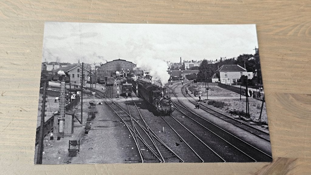 Foto TREIN NS HSM Nederlandse Spoorwegen Stoom Amsterdam, Ophalen of Verzenden, Gebruikt, Trein, Overige typen