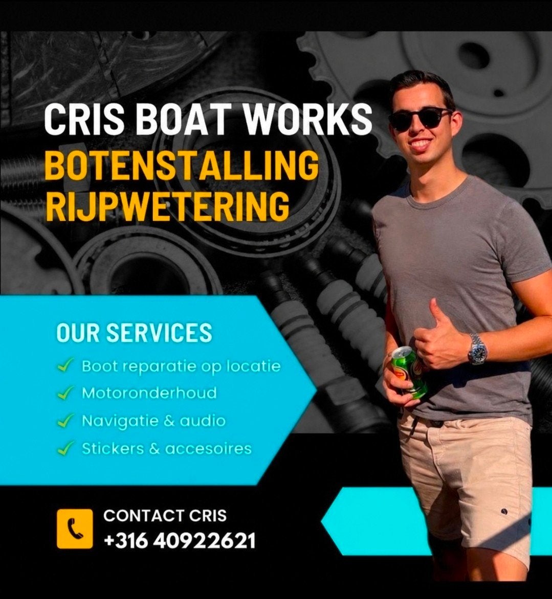 Onderhoud aan sloep/ motorboot op locatie of Rijpwetering, Watersport en Boten, Sloepen, Overige brandstoffen, Nieuw, Ophalen of Verzenden