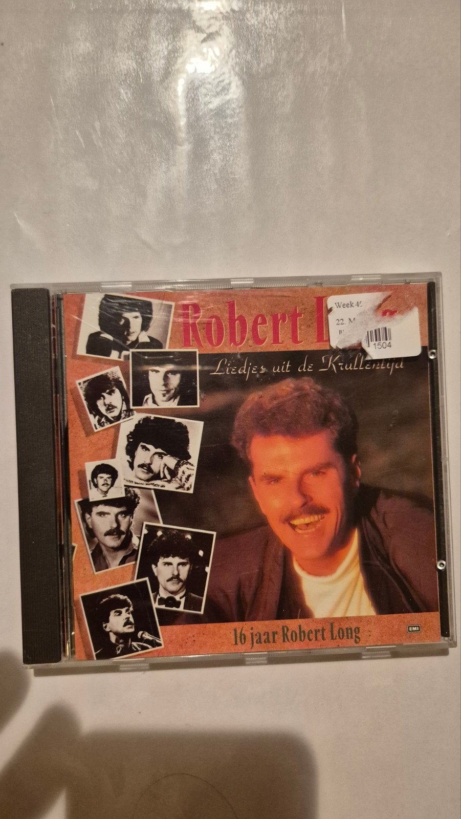 Robert Long - Liedjes uit de krullentijd. Cd. 1989, Ophalen of Verzenden, Gebruikt, Levenslied of Smartlap
