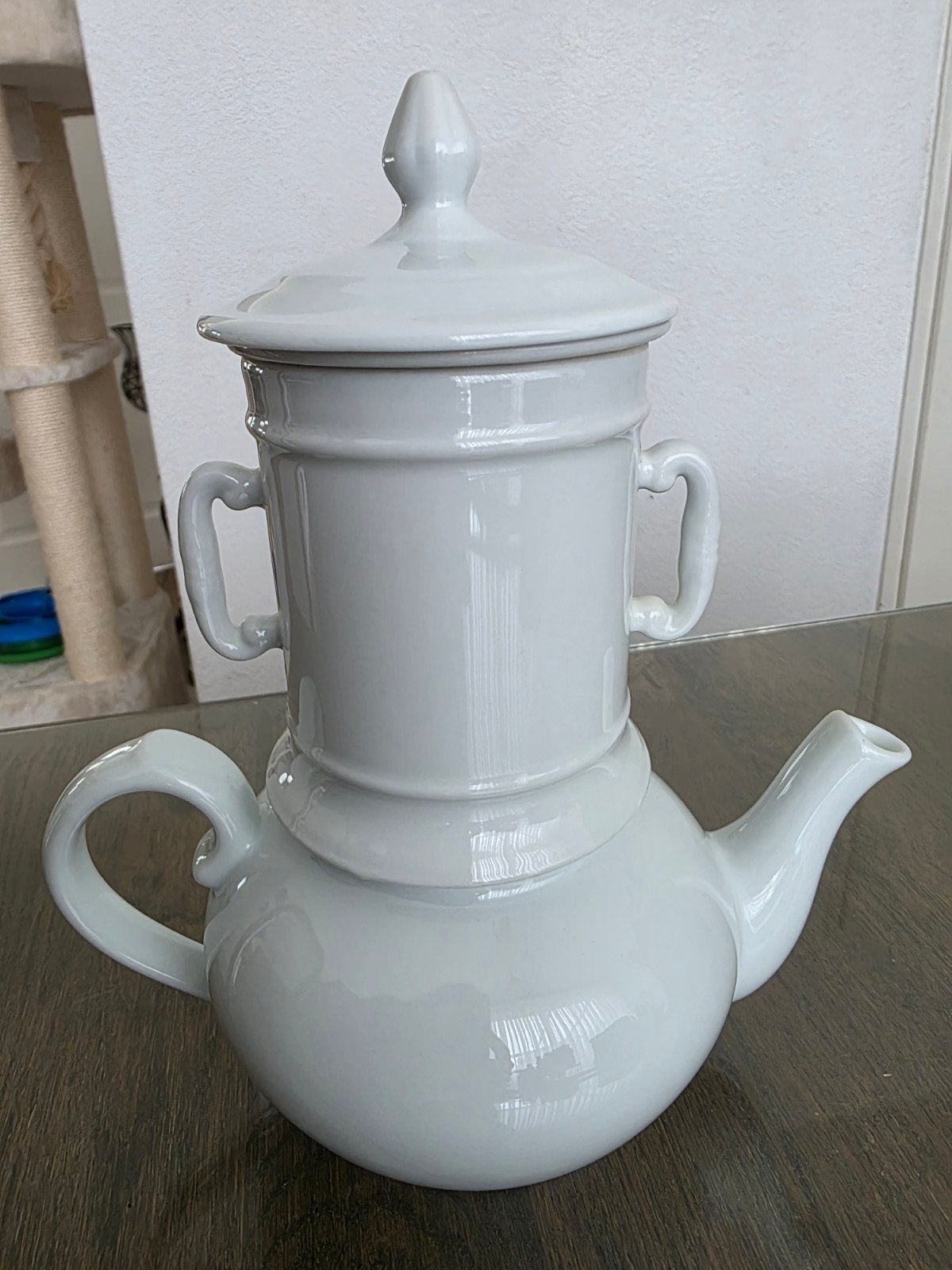 Apilco theepot 3 deling, Antiek en Kunst, Ophalen of Verzenden