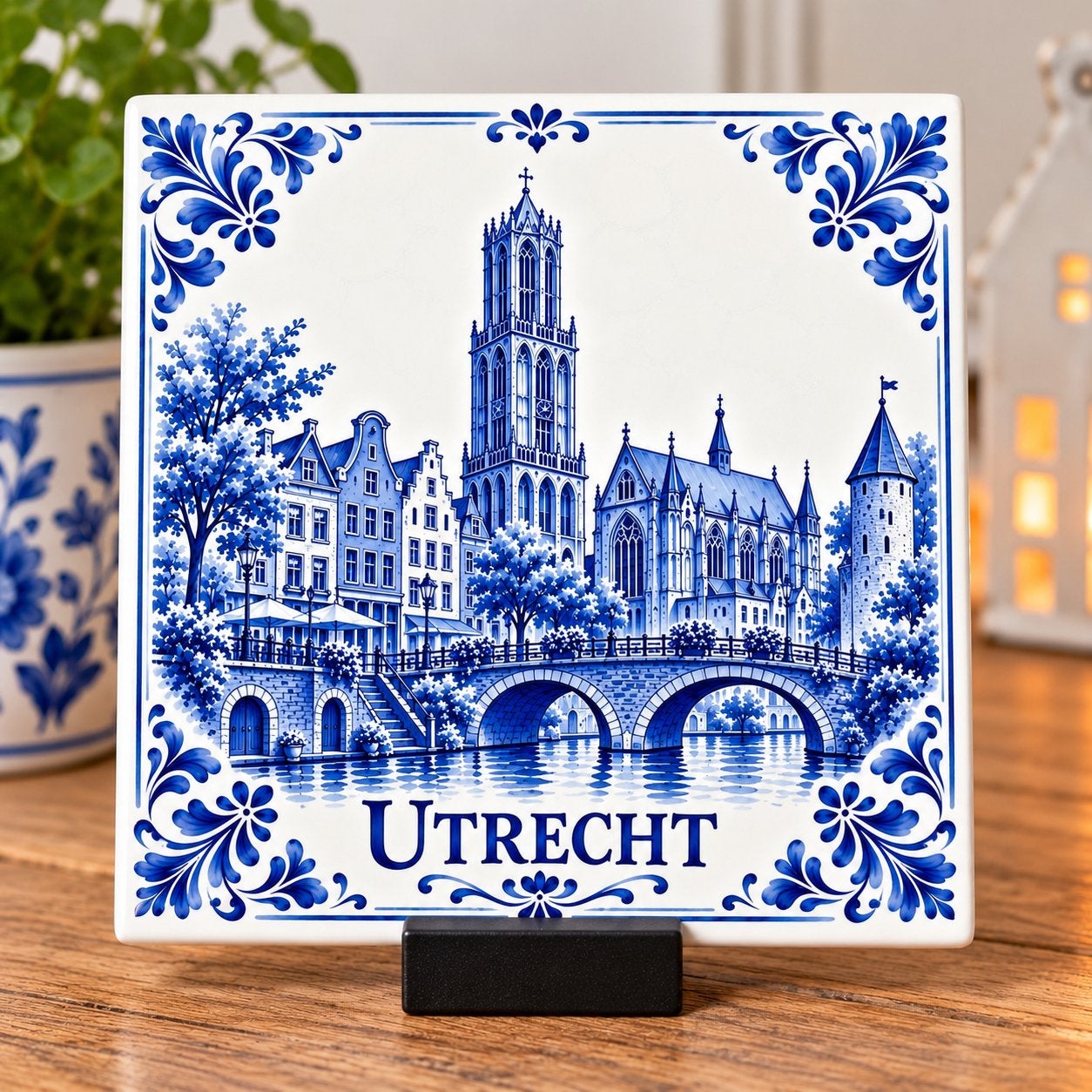 Delftsblauwe stadstegeltjes!, Huis en Inrichting, Ophalen of Verzenden, Nieuw