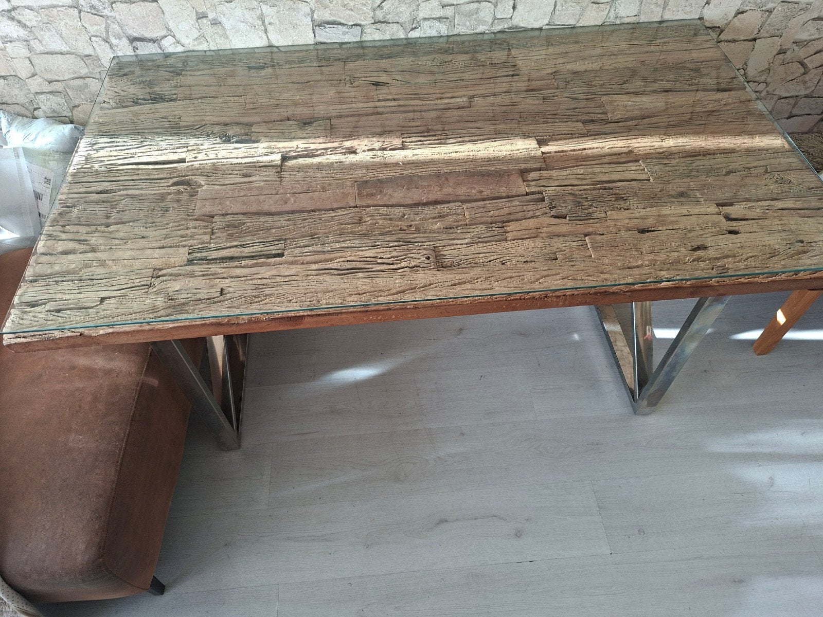 salontafel tv tafel en eethoek te koop, Ophalen, 50 – 75, Gebruikt, 100 tot 150 cm