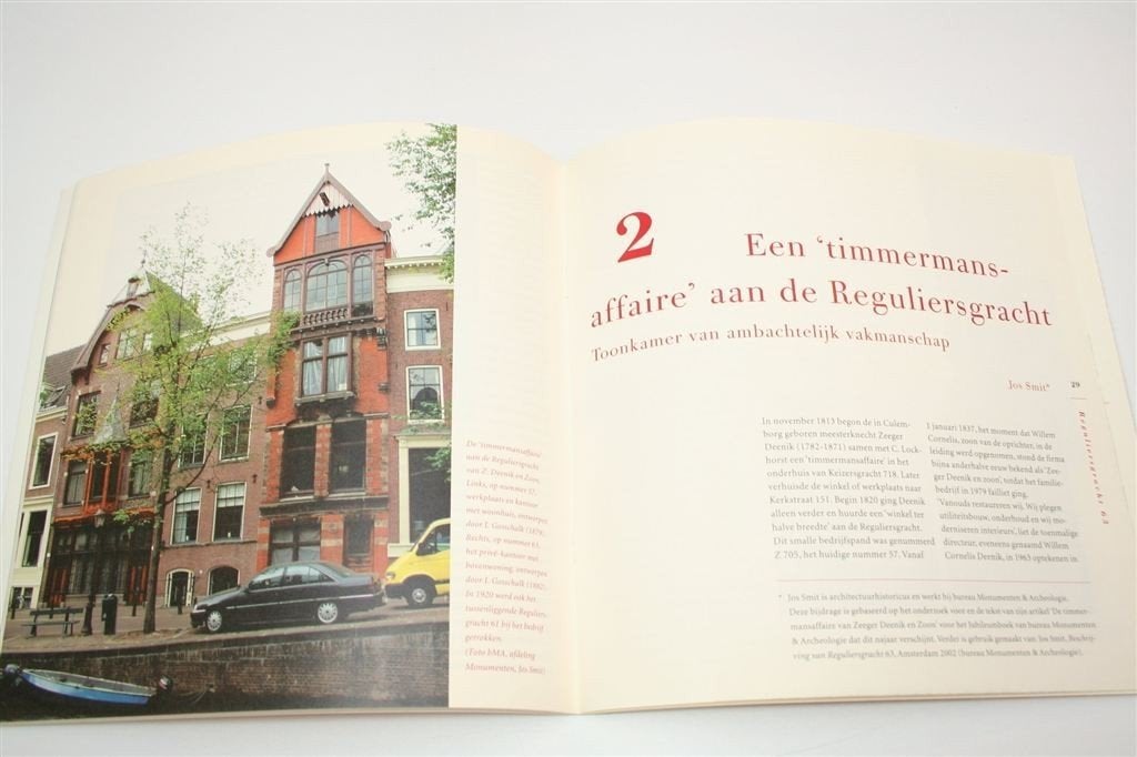 Reguliersgracht 63 — Historie Amsterdams Grachtenpand, Ophalen of Verzenden, Gelezen