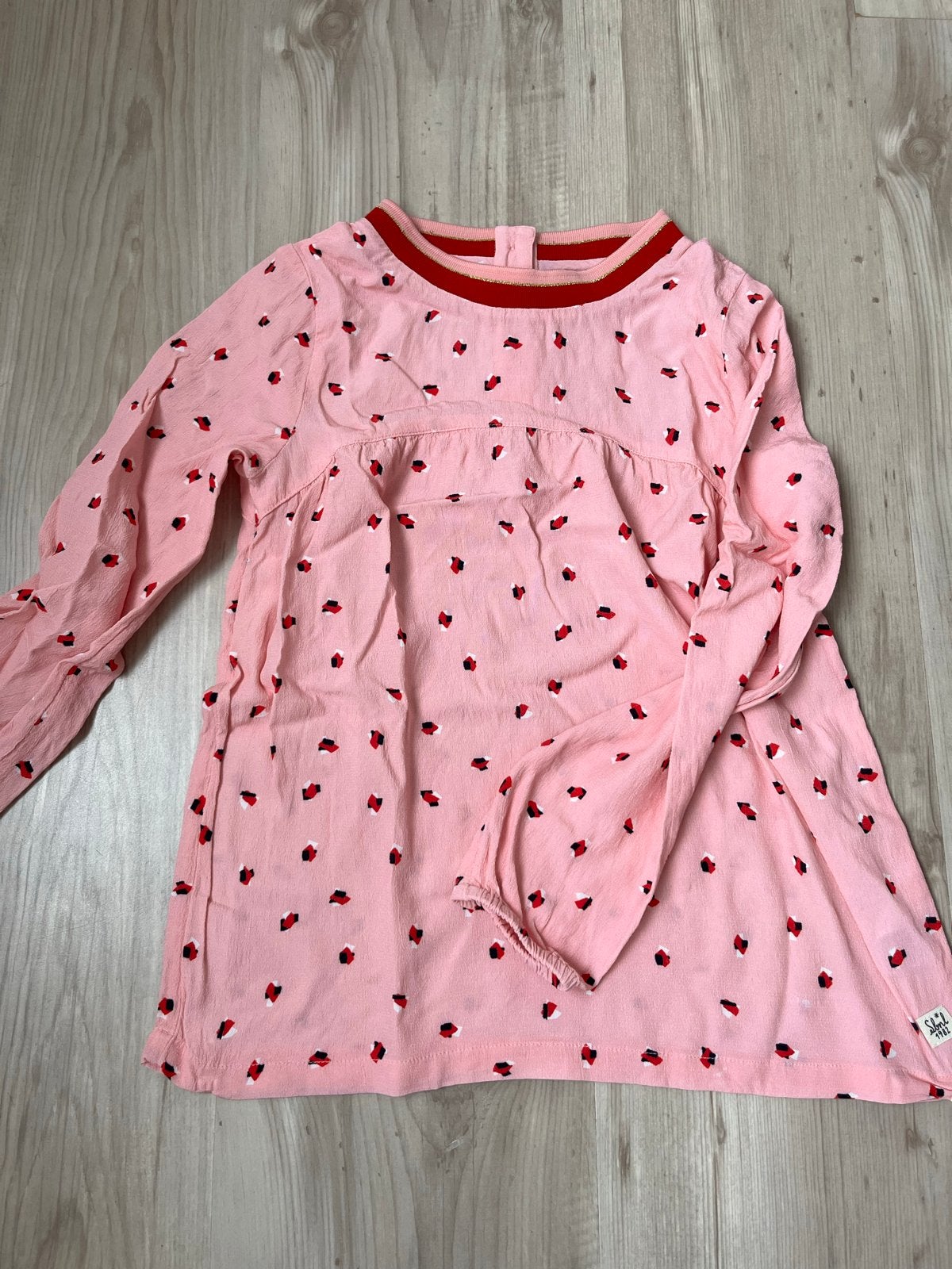Sissy-Boy roze jurk met print voor meisjes, Verzenden, Gebruikt, Meisje