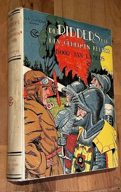 Jan Lamers. De RIDDER uit den geheimen kelder. V.Goor. 1928, Gelezen, Jan Lamers, Ophalen of Verzenden, Fictie