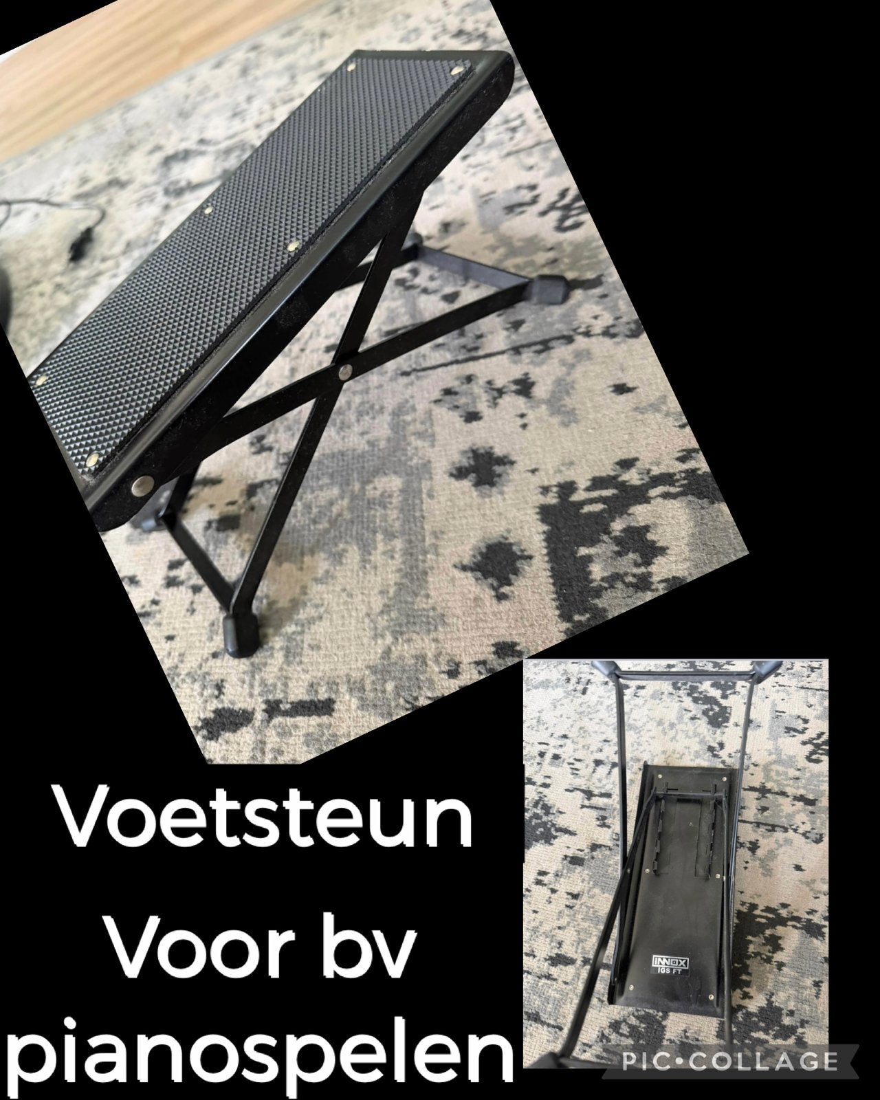 voetsteun voor piano of gitaar, Muziek en Instrumenten, Ophalen of Verzenden, Gebruikt, Overige typen