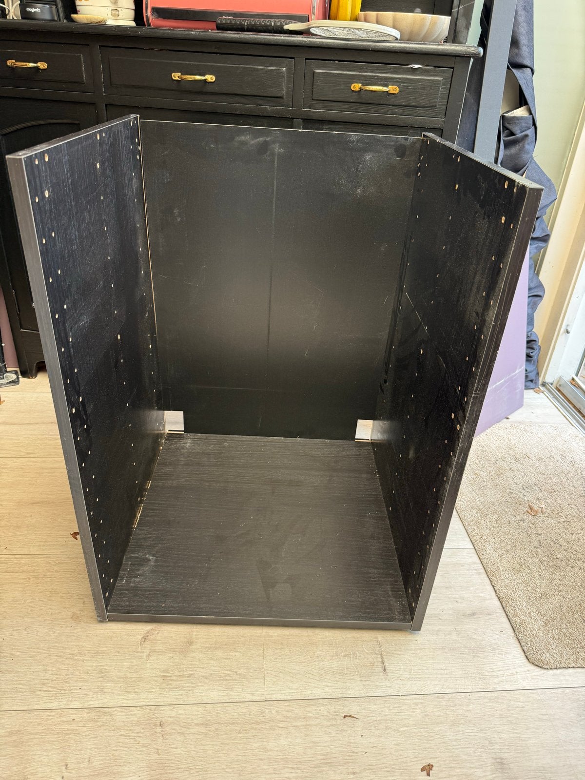 IKEA Metod Onderkast 60x80 cm - Zwart, Ophalen, Gebruikt, Zwart, IKEA
