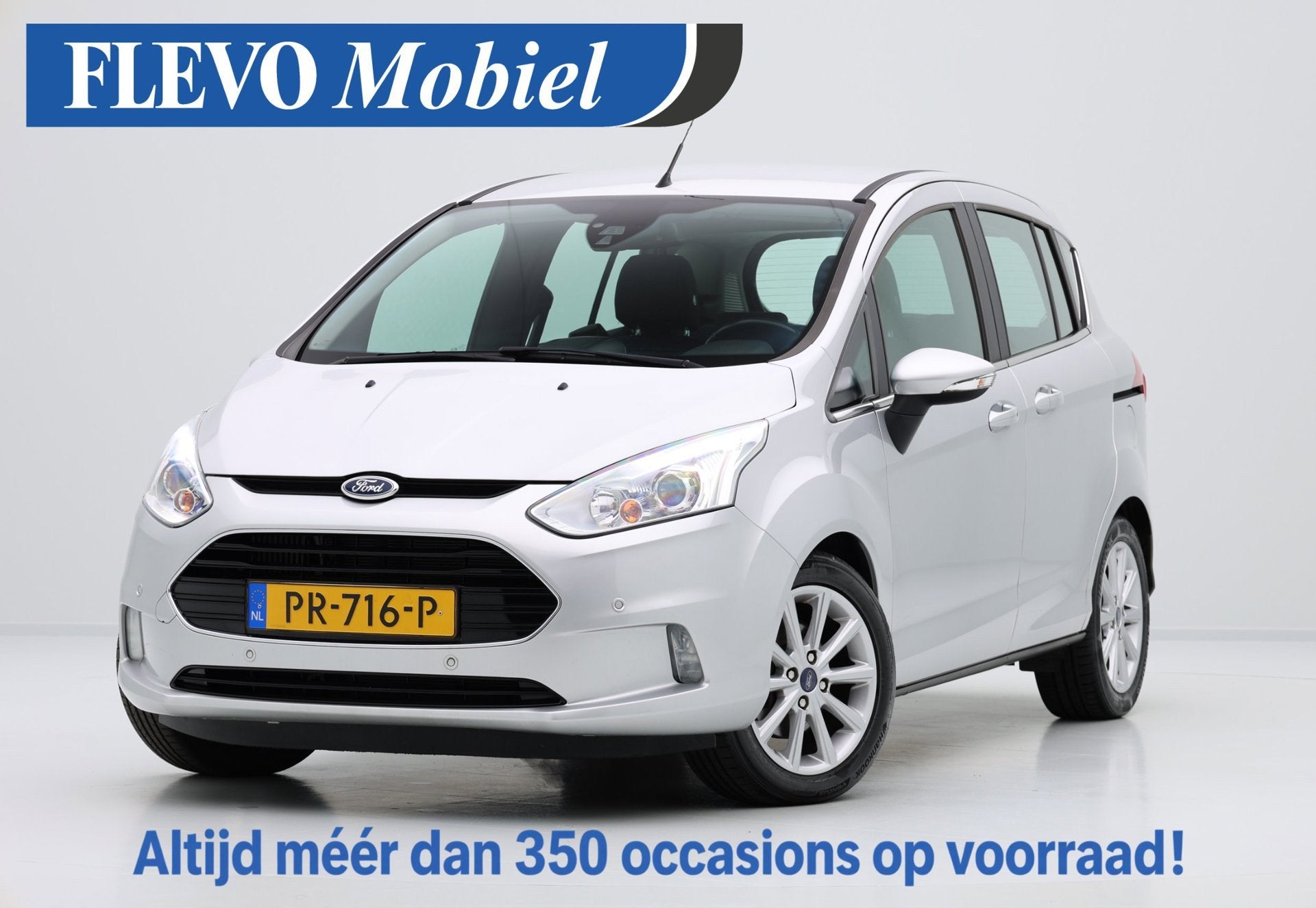 Ford B-Max 1.0 EcoBoost 125pk Titanium Navi|Clima|LMV|PDC|Ca, Auto's, Voorwielaandrijving, Gebruikt, Origineel Nederlands, Bedrijf