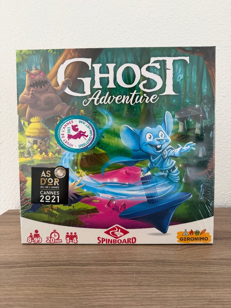 Ghost Adventure - nieuw bordspel, Een of twee spelers, Ophalen of Verzenden, Nieuw, Geronimo Games