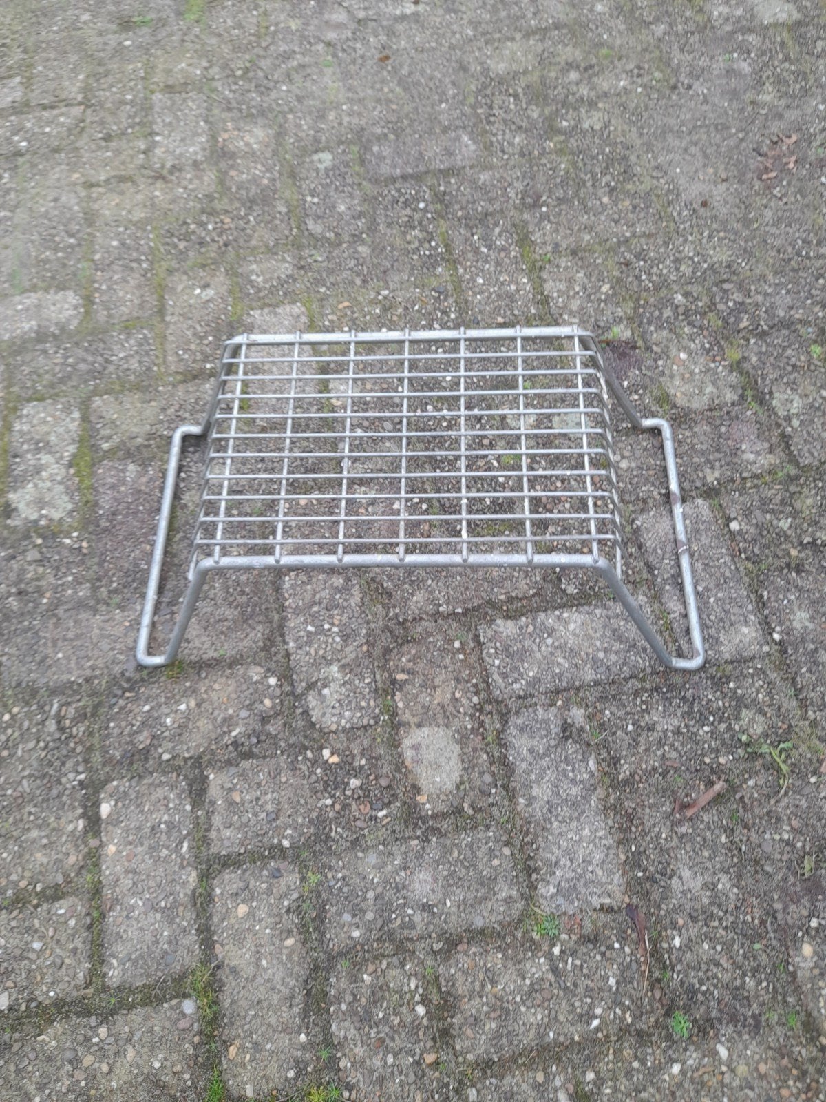 Stevig metalen opstapje voor caravan of camper, Ophalen