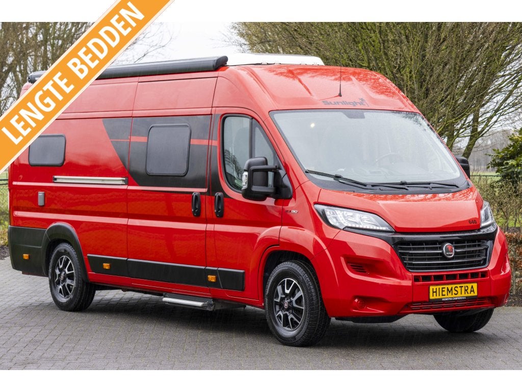 Sunlight Cliff 640 2019 EURO6 Lengte bed 1e Eigenaar, Caravans en Kamperen, Campers, Buscamper of Camperbus, Sunlight, Ringverwarming