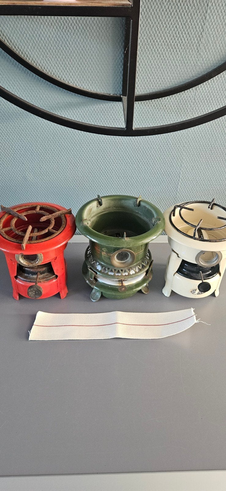 Vintage petroleum kooktoestellen - set van 3, Ophalen of Verzenden
