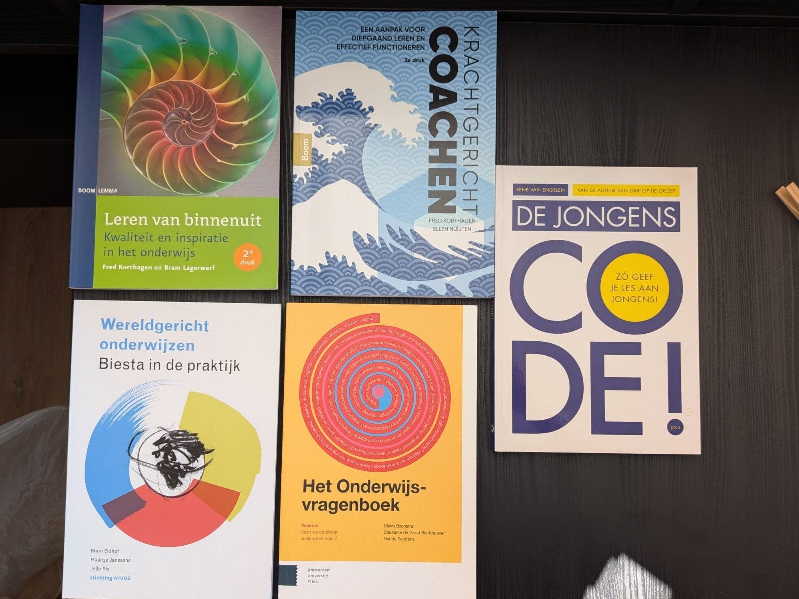 Diverse boeken voor coaching in het onderwijs, Boeken, Ophalen of Verzenden, Beta, Zo goed als nieuw, HBO