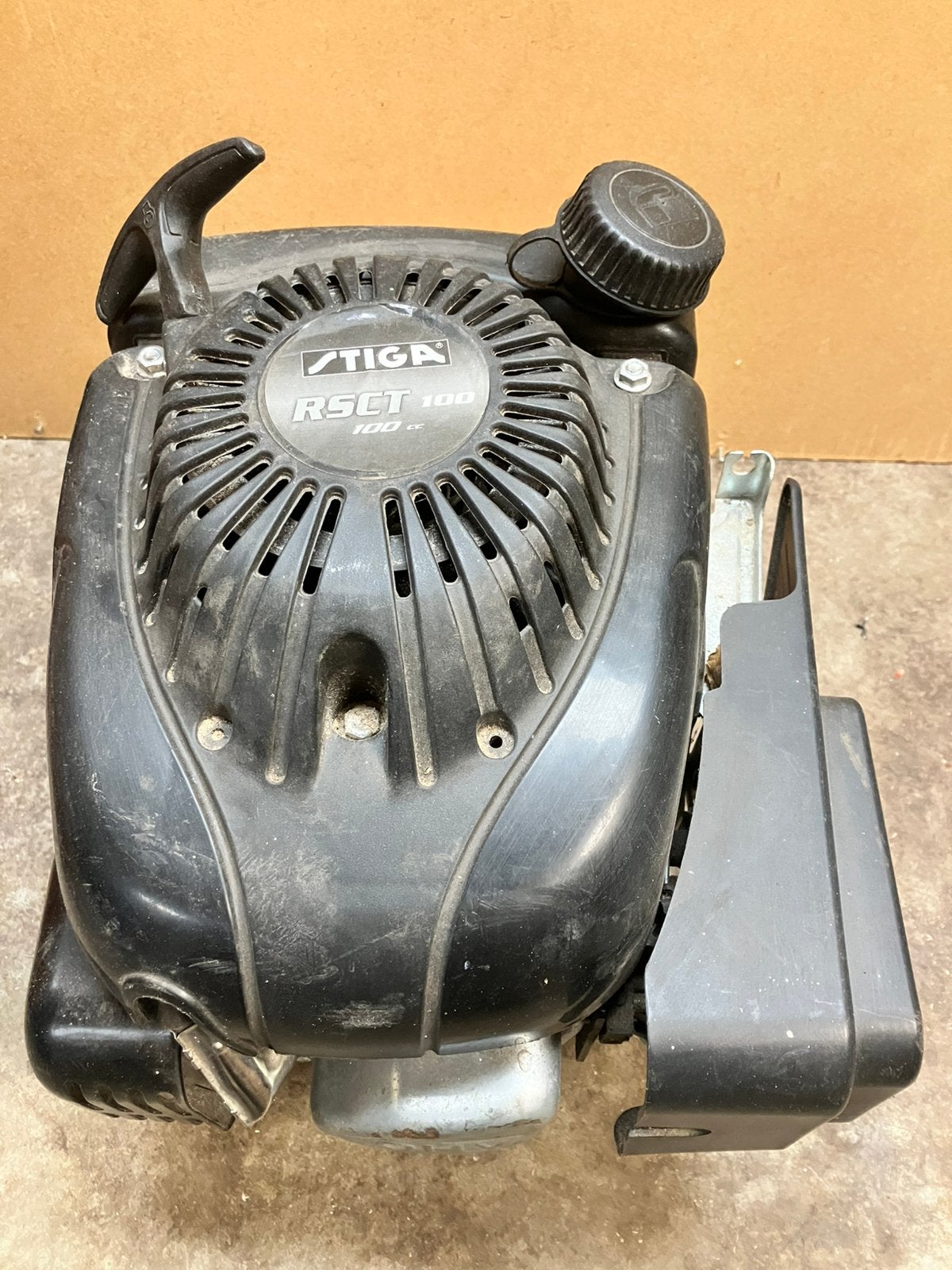 Stiga RSTC 100CC 4-takt tuinfrees motorblok, Ophalen, Zo goed als nieuw, Benzinemotor, 1800 rpm of meer