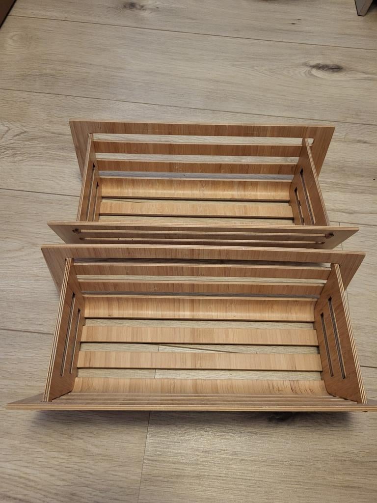 IKEA RIMFORSA bamboe bakken, 2 stuks, Huis en Inrichting, Ophalen of Verzenden