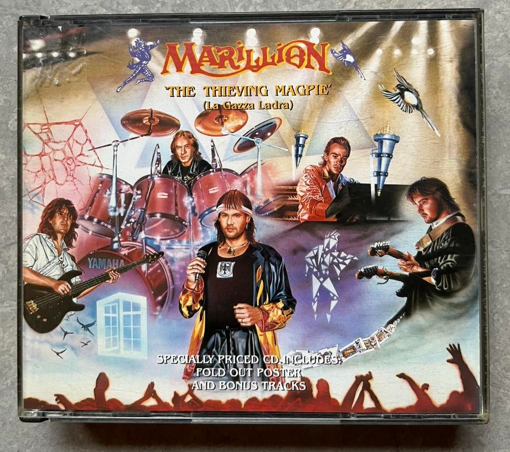 Marillion - The Thieving Magpie (La Gazza Ladra)(cd progrock, Ophalen of Verzenden, Zo goed als nieuw, Progressive