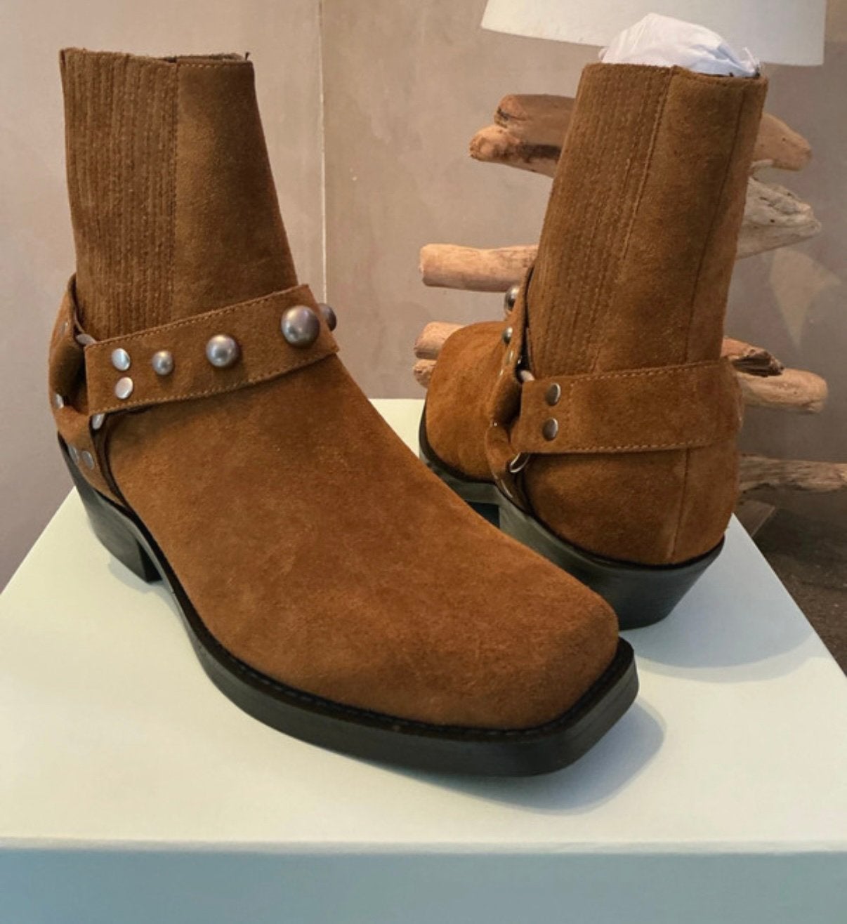 Bibi Lou western style enkellaarsjes maat 39 nieuw, Bruin, Lage of Enkellaarzen, Nieuw, Ophalen of Verzenden