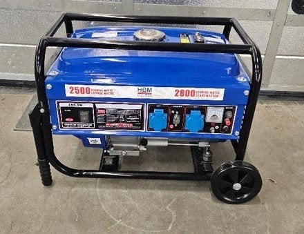 HBM 2800 Watt aggregaat, generator 208 CC - AVR - Benzine