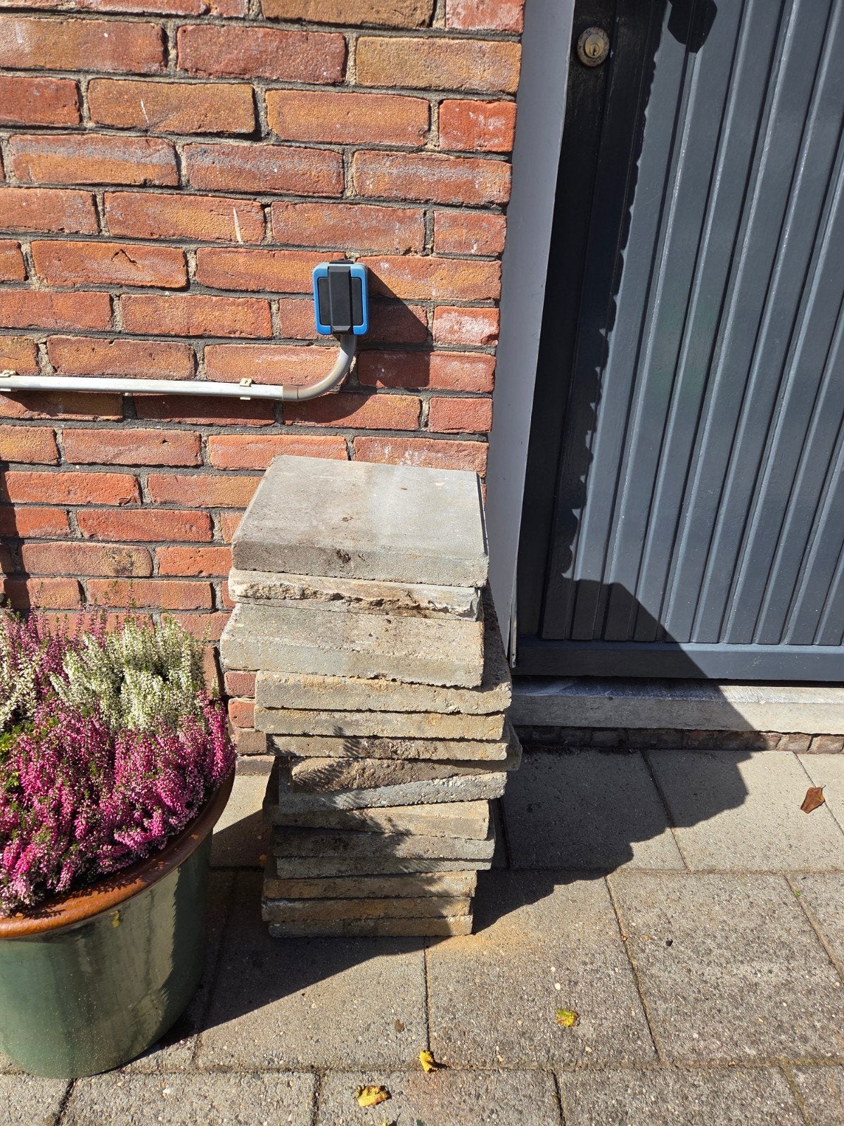Stoeptegels (Gratis), Tuin en Terras, Ophalen, Gebruikt, Minder dan 5 m², Beton