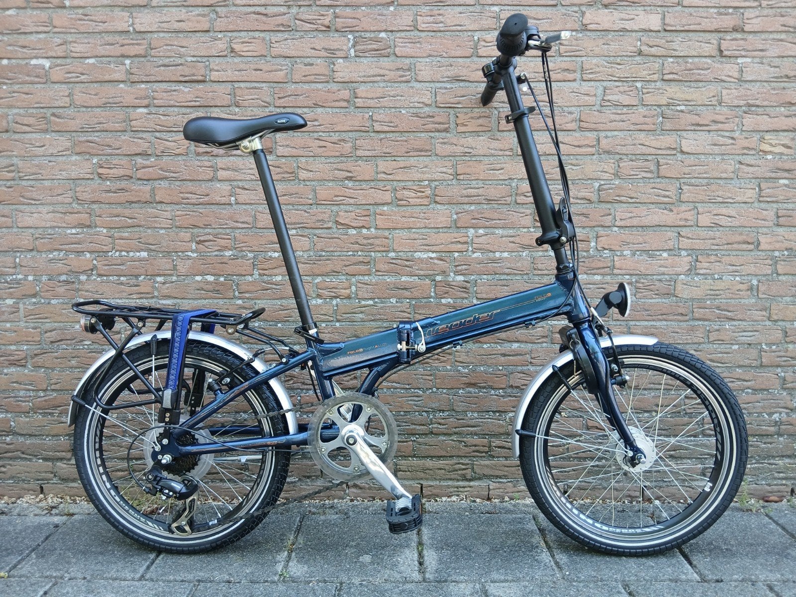 Nette en goede vouwfiets van Leader met naafdynamo., Ophalen, 20 inch of meer, Versnellingen, Zo goed als nieuw