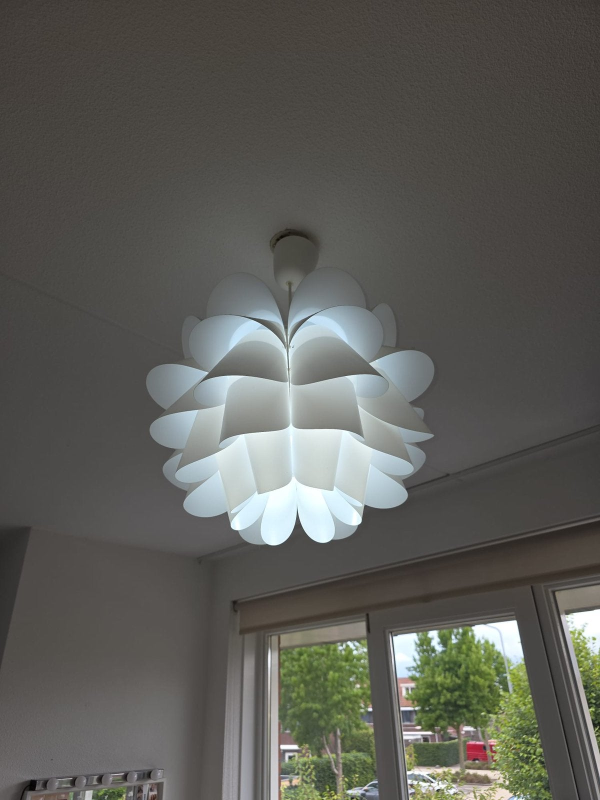 Bloemenlamp, Ophalen, Zo goed als nieuw